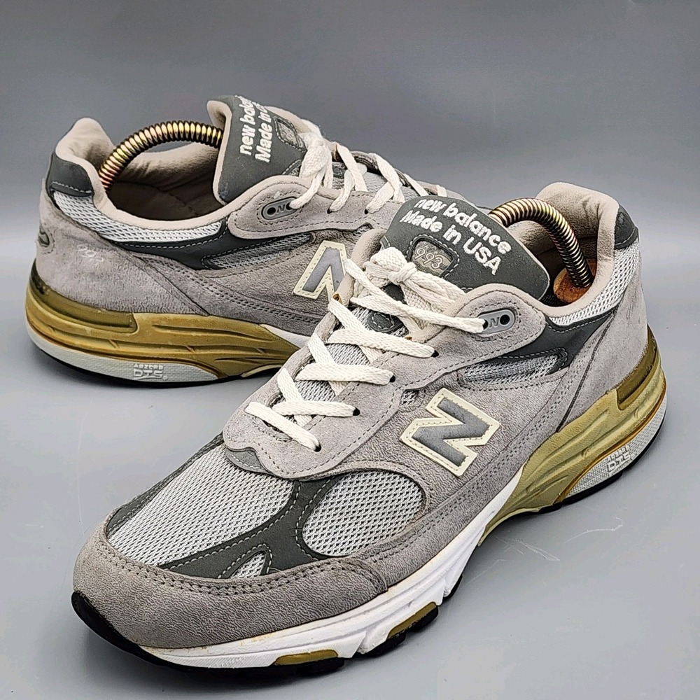 New Balance 993 Made In USA Women Size 9.5 B (Medium) Running Shoes Gray